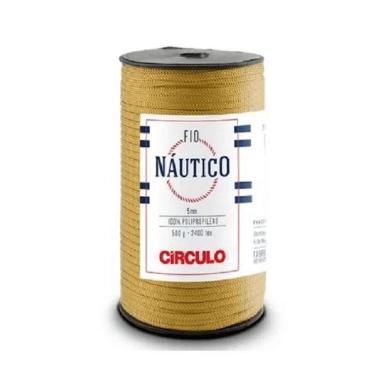 Imagem de Fio Náutico Círculo 5mm 2400 Tex 500g Creme 1074