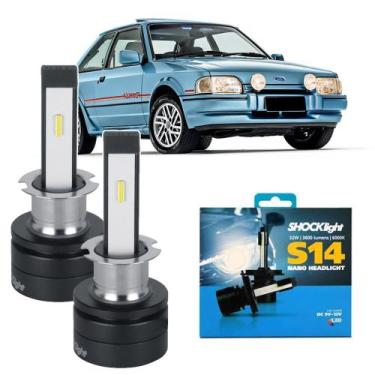 Imagem de Farol de Milha Super Led Nano S14 6K Ford Escort 1983/1996 - ShockLigh