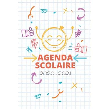 Imagem de AGENDA SCOLAIRE 2020-2021: Agenda semainier (Septembre 2020/Septembre 2021) | Agenda Ado Garçon Fille | Collège, lycée, étudiant | 140 pages d'organisations