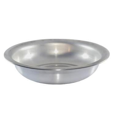 Imagem de Bacia Media N 35 Redonda Em Aluminio Multuso - Mania de Alumínio
