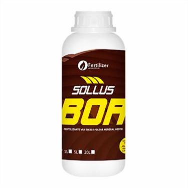 Imagem de Boro Liquido - Fertilizante Sollus Bor - Frasco 1 Litro - Fertilizer