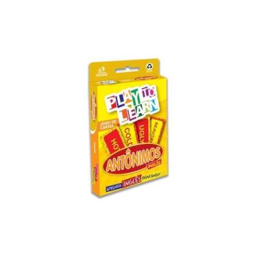 Imagem de Jogo Educativo Jogo Da Memória Antônimos Aprendendo Inglês - Play to L