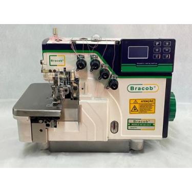 Imagem de Overlock 4 Fios, Alta Velocidade,8000ppm, BCS6-AT- BIVOLT - Bracob, Be