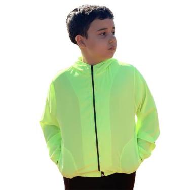 Imagem de Jaqueta Corta-Vento Infantil - D.A Modas, Verde, 12