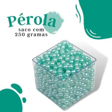 Imagem de Pérola Azul Bebê 10Mm Pacote Com 250 Gramas - Nybc
