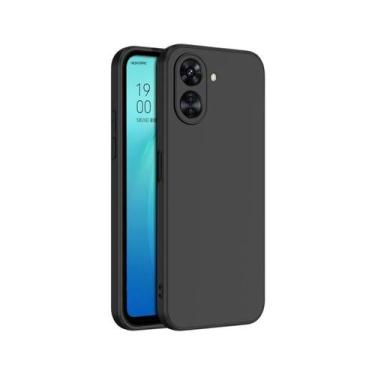 Imagem de Capa Compatível Xiaomi Redmi 13c Veludo + Película 3D Preto - Dsitrbui