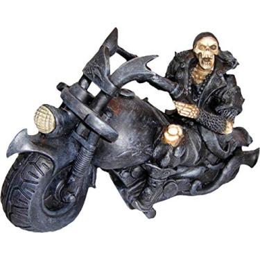 Imagem de Nemesis Now Screaming Wheels 18 cm, resina, preta