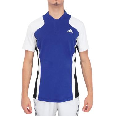 Imagem de Camiseta Adidas Freelift Tennis Pro Azul Branca e Preto-P