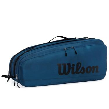 Imagem de Raqueteira Wilson Ultra V4 Tour x12 Azul e Preto
