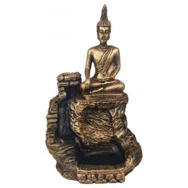 Imagem de INCENSARIO CASCATA Pequeno BUDA NAMASTE - Decore Casa