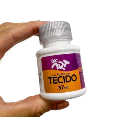 Imagem de Tinta para Tecido Branco Fosca 37ml DAC Art
