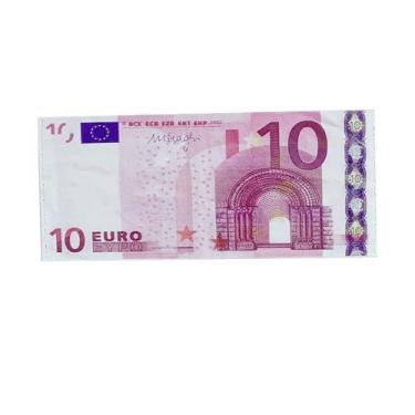 Imagem de Carteira Slim Dinheiro Nota de Euro - Yaay, Cédula de 10