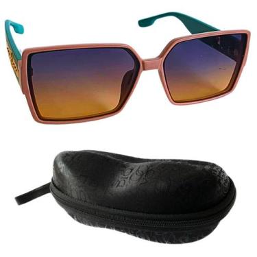 Imagem de Óculos De Sol Feminino Luxuoso Com Estojo E Lenço De Limpeza - Alra Se