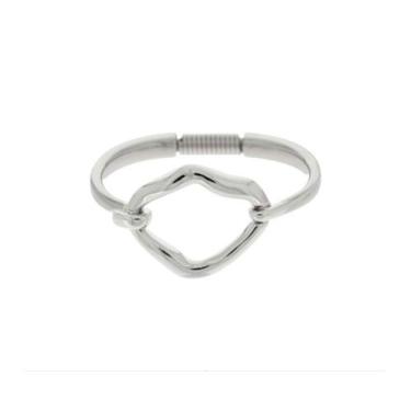 Imagem de Bracelete Minimalista Moderno Orgânico  - GEMERSON BIJOUX, Prata