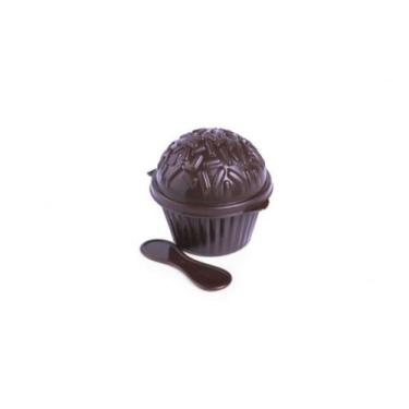 Imagem de Potinho Formato de Brigadeiro c/ Colher Plasútil - Plasutil