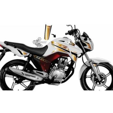 Imagem de Kit Completo Adesivo Titan 150 Edição Especial Matrix - Adesivos Matri