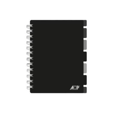 Imagem de Caderno 96 Folhas Reposicionáveis + 5 Divisórias Coloridas - ACP