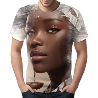 Imagem de Camiseta Camisa Mulher Africanas Raizes  Beleza Negra 2 - Enjoy Shop, 