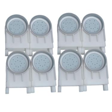 Imagem de Dabkanna Alimentador de colmeia de abelha - Pacote com 8 alimentadores de entrada verde para colmeias de abelha - Solução de alimentação fácil e eficaz de xarope de água ou açúcar (versão atualizada)