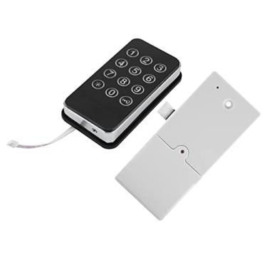 Imagem de Fechadura de Gabinete de Liga de Zinco, Trava Codificada de Segurança Com Combinação de Número Conveniente para Armários, Gavetas, Caixas de Ferramentas Com Instalação Simples,