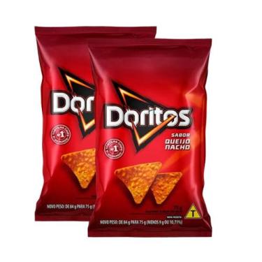 Imagem de Kit 2 Doritos Queijo Nacho 75g