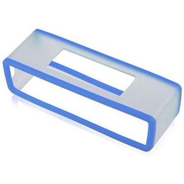 Imagem de EmyTock Capa macia de gel TPU de substituição para alto-falante Bose Soundlink Mini 5 Bluetooth azul