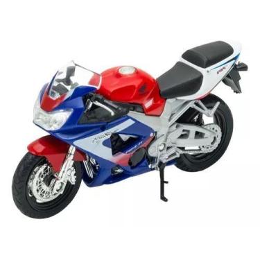 Imagem de Miniatura Motos Bike Honda Original 118 Welly, Cbr 900rr fireblade