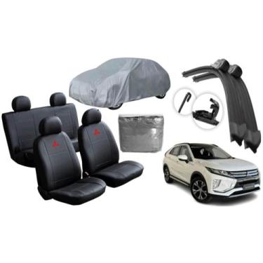 Imagem de Jogo de Capa Completo ASX 2017 a 2024 + Capa de Cobrir e Limpador Ajus