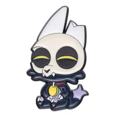 Imagem de Crachá esmaltado de desenho animado Baby King The Owl House 4,6 cm, 1.8 Inches, Esmalte, Esmalte