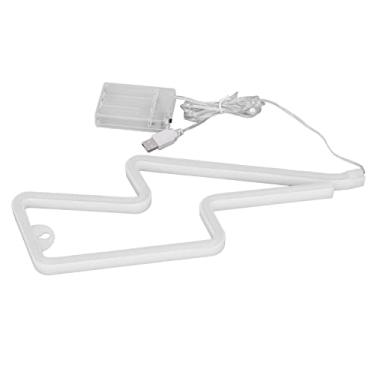 Imagem de Led Sinais de Néon Leves Noite Lâmpada Decorativa Bateria USB para Decoração de Parede Decorações (Luz rosa)