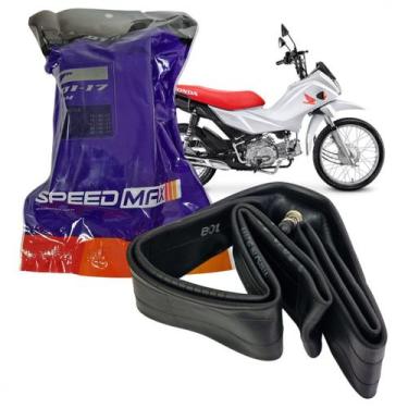 Imagem de Câmara de Ar Aro 17 P/ Motos - Speedmax - 2.25-17, 2.50-17, 2.75-17, 6