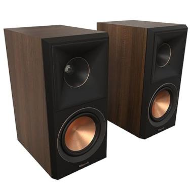 Imagem de klipsch Alto-falantes de estante de nogueira Premiere RP-500M II de referência