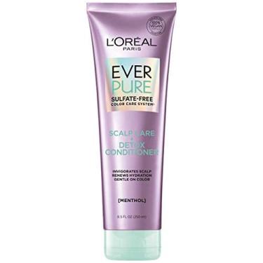 Imagem de L'Oreal Paris EverPure Scalp Care + Detox Sulfate Free Conditioner for Color-Treated Ha...
