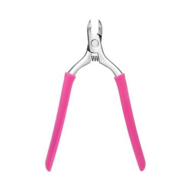 Imagem de Tesoura De Cutícula De Silicone Com Alça Antiderrapante Para Manicure,