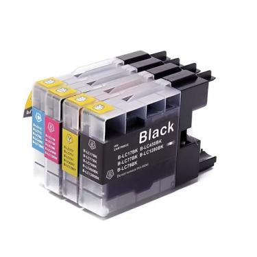 Imagem de Kit Cartucho Compatível Brother MFC-J5910DW LC79 LC-79 - ValeChrom