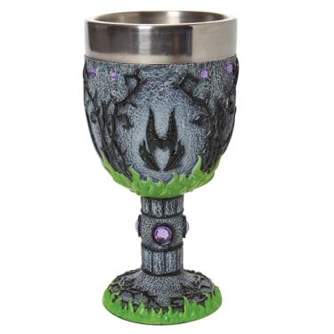 Imagem de Enesco Taça de cálice decorativo Malévola Bela Adormecida da Disney, 18 cm, multicolorido