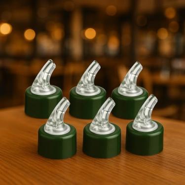 Imagem de Kit 6 Bico Dosador Para Azeite e vinagre 30 Mm