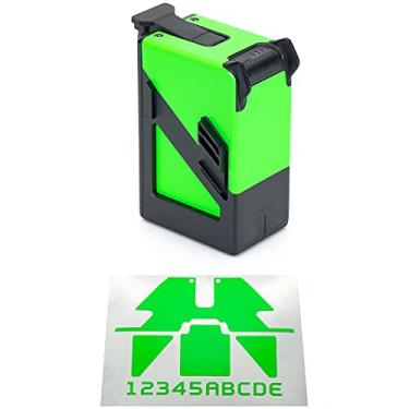 Imagem de WRAPGRADE Skin compatível com DJI FPV | Uma bateria (verde NEON)