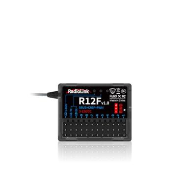 Imagem de Radiolink R12F 12 Channels RC Receiver for RC Airplane, Jet, Car, Boat Works for 2.4Gh Radio Remote Controller T16D/T12D/T8FB/T8S/RC8X/RC6GS V3/RC4GS V3 Transmitter