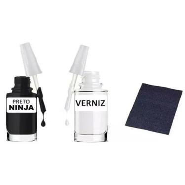 Imagem de Tinta De Retoque Tira Risco Carro Volkswagen - Preto Ninja - Jhow Ades