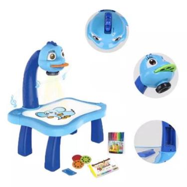 Imagem de Mesa Projetora Infantil Desenhar Play Learn Multikids  - hOME E mORE