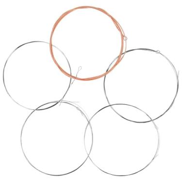 Imagem de menolana 5pcs Banjo Strings Professional Quality Parece fácil de instalar para iniciantes executar acessórios de instrumentos musicais de substituição