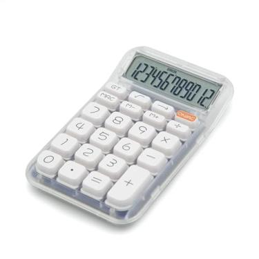Imagem de Calculadora Eletrônica 12 Dígitos mori MR1286 Transparente Escolar Escritório