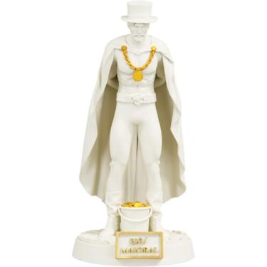 Imagem de Estátua Exu Maioral Imagem Umbanda Candomblé (Cor Mármore Dourado)