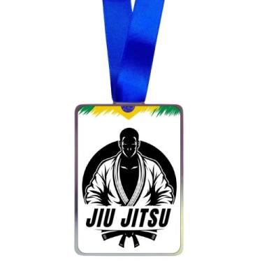 Imagem de Kit 100 Medalha, Medalhas para Premiação Esportes, Retangular Personal