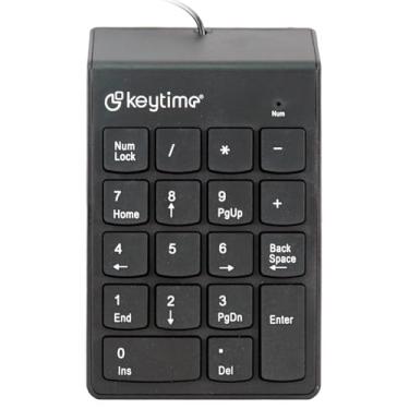 Imagem de Teclado Numérico Kaytime Keyceo Cabo 1,4m Preto - KYT00012