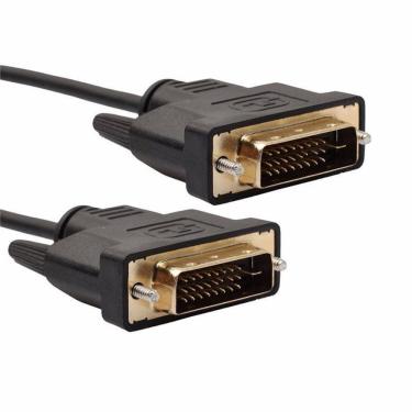 Imagem de Cabo Dvi-D Dual Link 24+1 Macho X Dvi 24+1 Macho 1,8 Metros