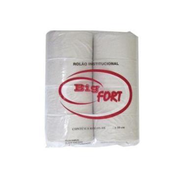 Imagem de Papel higiênico rolão bigfort 8x200m 10cm - abbaspel - sisisusus