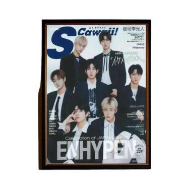 Imagem de E-ENHYPEN Kpop Man HD Art Poster Decoração De Parede Pegajosa À Prova 