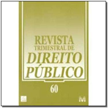 Imagem de Revista Trimestral De Direito Publico Ed. 60